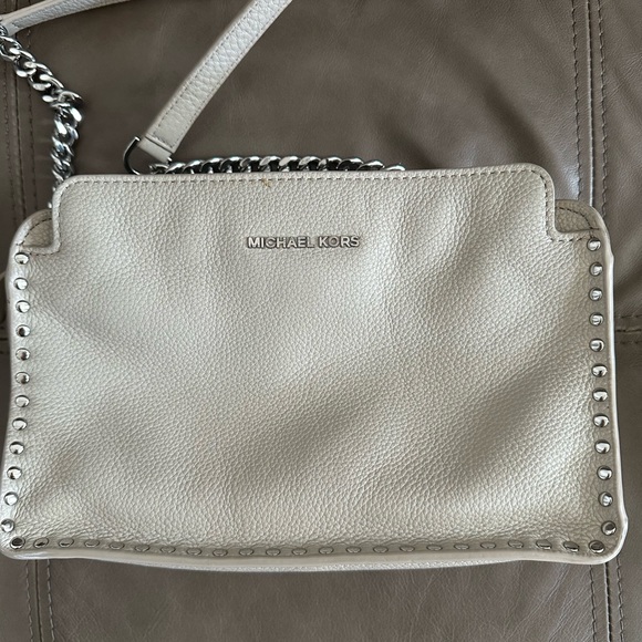 Michael Kors Studded Shoulder Bag - Picture 1 of 3